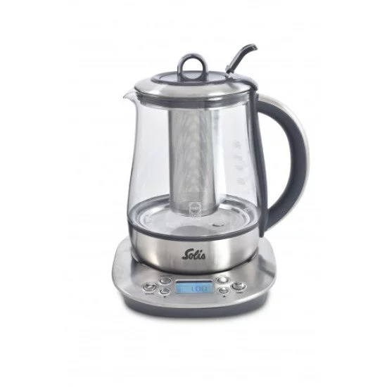 Solis 5515 bouilloire 1,2 L 1400 W Acier inoxydable, Transparent Solis 5515 bouilloire 1,2 L 1400 W Acier inoxydable, Transparent