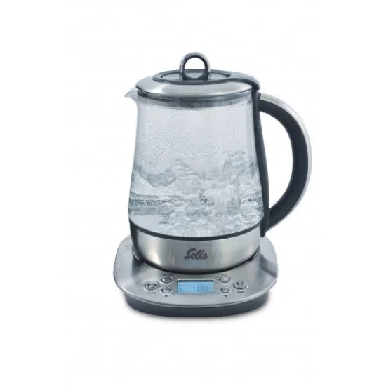Solis 5515 bouilloire 1,2 L 1400 W Acier inoxydable, Transparent Solis 5515 bouilloire 1,2 L 1400 W Acier inoxydable, Transparent