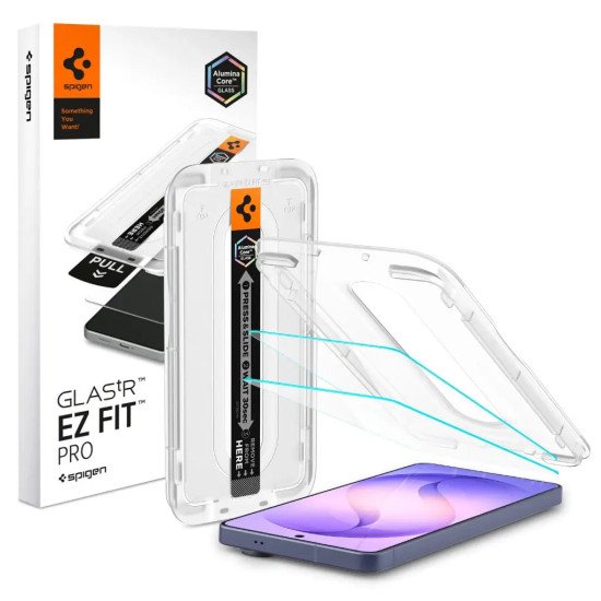 Spigen GLAS.tR EZ Fit Pro Film de protection anti-reflets Samsung 2 pièce(s)