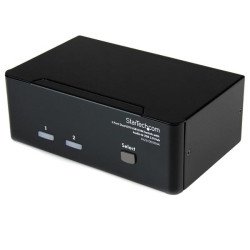 StarTech.com Commutateur KVM USB et double DVI à 2 ports avec audio et hub USB 2.0 StarTech.com Commutateur KVM USB et double DVI à 2 ports avec audio et hub USB 2.0