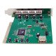 StarTech.com Carte Adaptateur PCI vers 7 Ports USB 2.0 - Interne Externe