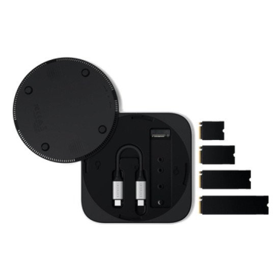 Satechi ST-EU4SNSS Boîtier de disques de stockage Enceinte ssd Gris M.2