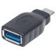 Manhattan Adaptateur USB-C vers USB-A, mâle vers femelle, 5 Gbit/s (USB 3.2 Gen 1 / USB 3.0), noir, garantie à vie, équivalent à USB31CAADG