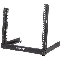 Intellinet Baie réseau ouverte 19" de bureau, 12U, noire, en kit, charge max. 10 kg