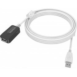 Vision TC 5MUSBEXT+ câble USB 5 m 2.0 USB A Blanc Vision TC 5MUSBEXT+ câble USB 5 m 2.0 USB A Blanc