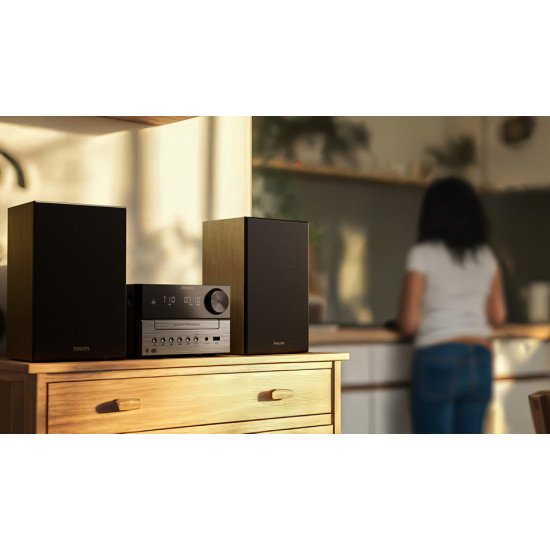 Philips 3000 series TAM3505M2/12 ensemble audio pour la maison Système micro audio domestique 20 W Noir