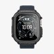 Spigen Rugged Armor Étui Noir Polyuréthane thermoplastique (TPU)