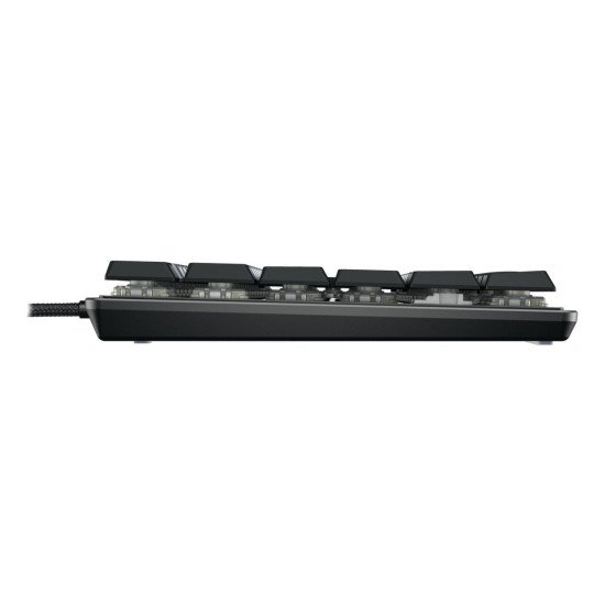 CHERRY KC 500 MX LP TKL clavier maison/bureau USB QWERTZ Allemand Noir, Gris