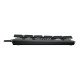 CHERRY KC 500 MX LP TKL clavier maison/bureau USB QWERTZ Allemand Noir, Gris