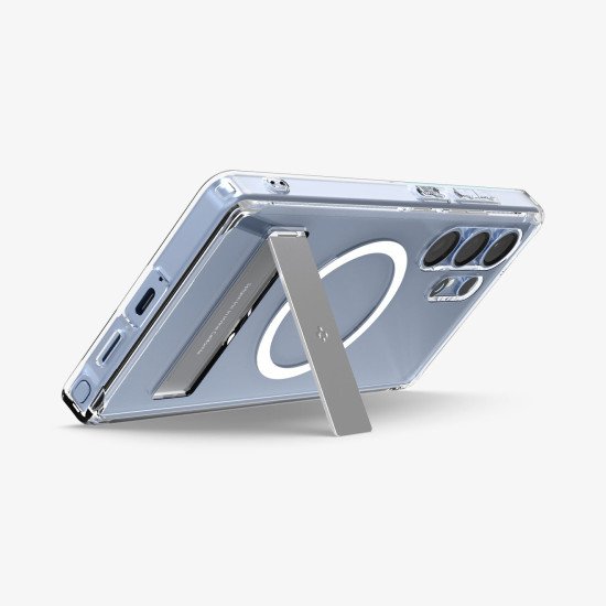 Spigen Ultra Hybrid S (MagFit) coque de protection pour téléphones portables 17,5 cm (6.9") Housse Transparent, Blanc Spigen Ultra Hybrid S (MagFit) coque de protection pour téléphones portables 17,5 cm (6.9") Housse Transparent, Blanc