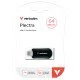 Verbatim 30224 lecteur USB flash 64 Go USB Type-C 3.2 Gen 1 (3.1 Gen 1) Noir Verbatim 30224 lecteur USB flash 64 Go USB Type-C 3.2 Gen 1 (3.1 Gen 1) Noir