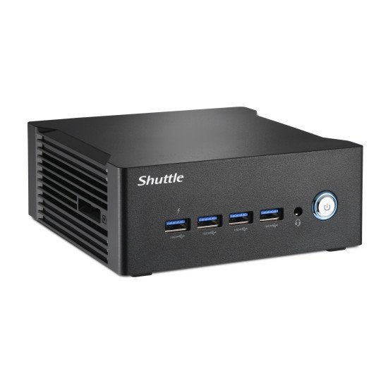 Shuttle Nano PC NT10H5, Intel Core Ultra 5 125H, Intel Arc graphics, 2xHDMI, 2xUSB 4.0 (DP), 2x2.5Gbit LAN, VESA, 24/7 Shuttle Nano PC NT10H5, Intel Core Ultra 5 125H, Intel Arc graphics, 2xHDMI, 2xUSB 4.0 (DP), 2x2.5Gbit LAN, VESA, 24/7