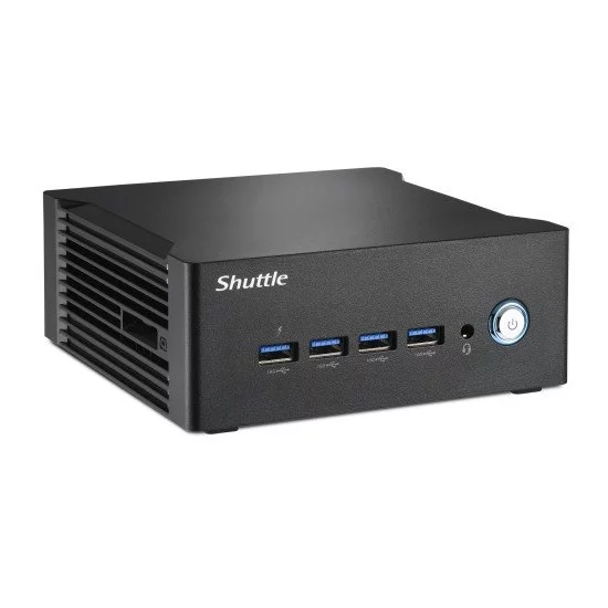 Shuttle Nano PC NT10H5, Intel Core Ultra 5 125H, Intel Arc graphics, 2xHDMI, 2xUSB 4.0 (DP), 2x2.5Gbit LAN, VESA, 24/7 Shuttle Nano PC NT10H5, Intel Core Ultra 5 125H, Intel Arc graphics, 2xHDMI, 2xUSB 4.0 (DP), 2x2.5Gbit LAN, VESA, 24/7