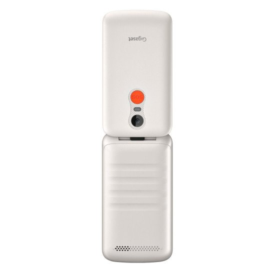 Gigaset GL595 7,11 cm (2.8") 114 g Blanc Téléphone pour seniors Gigaset GL595 7,11 cm (2.8") 114 g Blanc Téléphone pour seniors