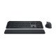 Logitech MX Keys S Combo clavier Souris incluse Bureau RF sans fil + Bluetooth Danois, Finlandais, Norvégien, Suédois Graphite