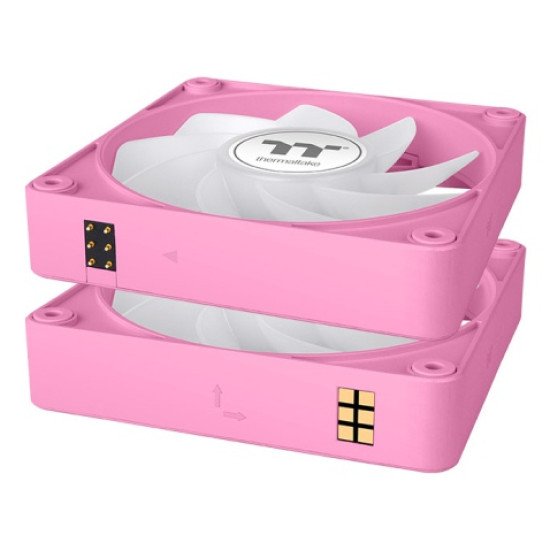 Thermaltake CL-F225-PL12PK-A système de refroidissement d'ordinateur Boitier PC Refroidisseur d'air 12 cm Rose 3 pièce(s) Thermaltake CL-F225-PL12PK-A système de refroidissement d'ordinateur Boitier PC Refroidisseur d'air 12 cm Rose 3 pièce(s)