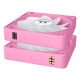 Thermaltake CL-F225-PL12PK-A système de refroidissement d'ordinateur Boitier PC Refroidisseur d'air 12 cm Rose 3 pièce(s) Thermaltake CL-F225-PL12PK-A système de refroidissement d'ordinateur Boitier PC Refroidisseur d'air 12 cm Rose 3 pièce(s)