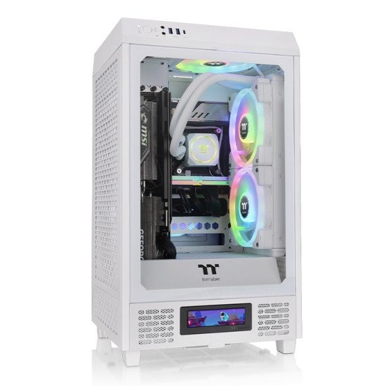 Thermaltake The Tower 200 Mini Tower Blanc Thermaltake The Tower 200 Mini Tower Blanc