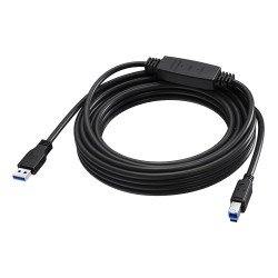 Vision TC 5MUSB3.0+/BL câble USB USB 3.2 Gen 1 (3.1 Gen 1) 2 m USB A USB B 5 Gbit/s Noir
