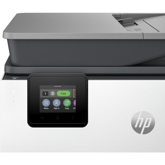 HP OfficeJet Pro Imprimante tout-en-un 9120b, Couleur, Imprimante pour Maison et Bureau à domicile, Impression, copie, scan, fax, Sans fil; Impression recto-verso; Numérisation recto-verso; Numérisation vers e-mail; Numérisation vers PDF; Télécopie; Port 