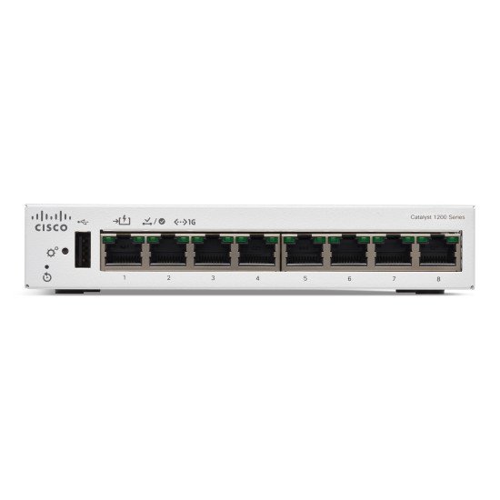 Cisco C1200-8T-D commutateur réseau Géré L2/L3 Blanc