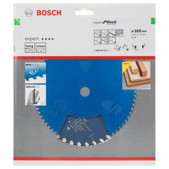 Bosch 2 608 644 023 lame de scie circulaire 16,5 cm 1 pièce(s)