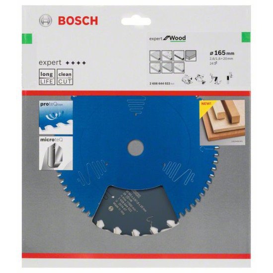 Bosch 2 608 644 022 lame de scie circulaire 16,5 cm 1 pièce(s)