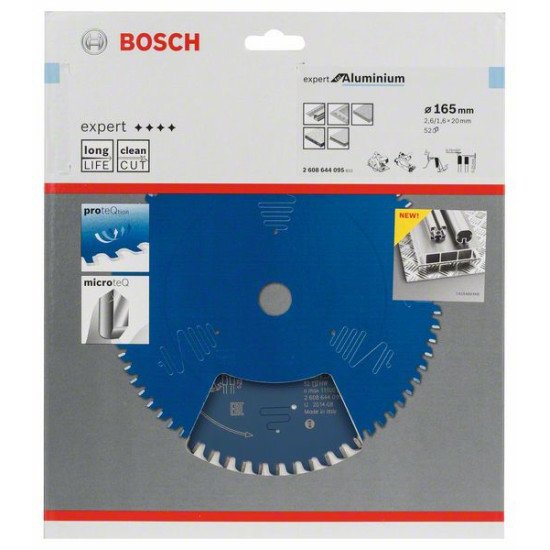 Bosch 2 608 644 095 lame de scie circulaire 16,5 cm 1 pièce(s)