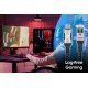 Manhattan Câble USB-C vers réseau Gigabit RJ45 (10/100/1000), 2 m, Ethernet multi-gigabit, noir/argent, garantie 3 ans