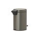 Brabantia 113246 poubelle 3 L Rond Platine