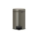 Brabantia 113246 poubelle 3 L Rond Platine