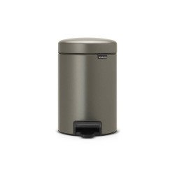 Brabantia 113246 poubelle 3 L Rond Platine
