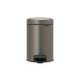 Brabantia 113246 poubelle 3 L Rond Platine
