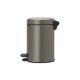 Brabantia 113246 poubelle 3 L Rond Platine