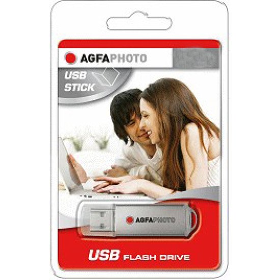 AgfaPhoto 8GB Drive lecteur USB flash 8 Go USB Type-A 2.0 Gris