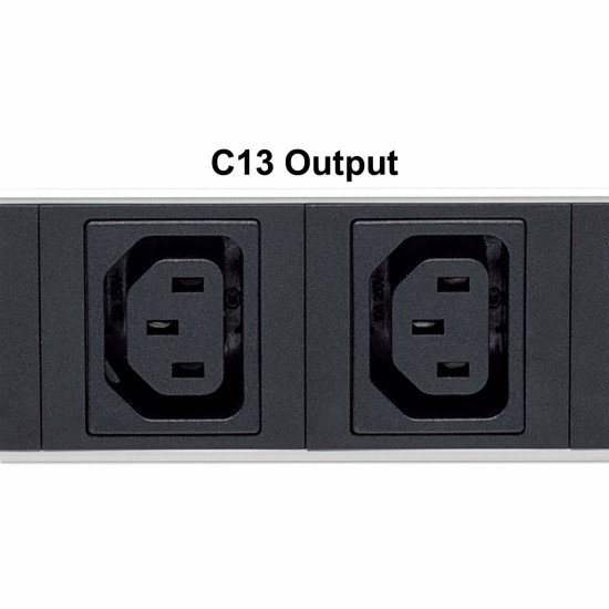 Intellinet Unité de distribution d'alimentation (PDU) intelligent 19" 1U à 8 ports, prises C13, entrée C20, surveillance de l'alimentation, de la température et de l'humidité, unité de distribution d'alimentation, sortie, montage en rack, garantie tr