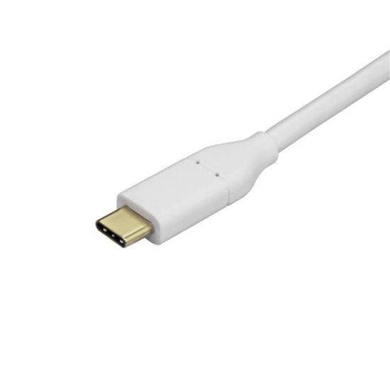 StarTech.com Adaptateur USB-C vers Mini DisplayPort 4K 60 Hz - Convertisseur USB Type-C vers mDP en blanc