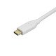 StarTech.com Adaptateur USB-C vers Mini DisplayPort 4K 60 Hz - Convertisseur USB Type-C vers mDP en blanc