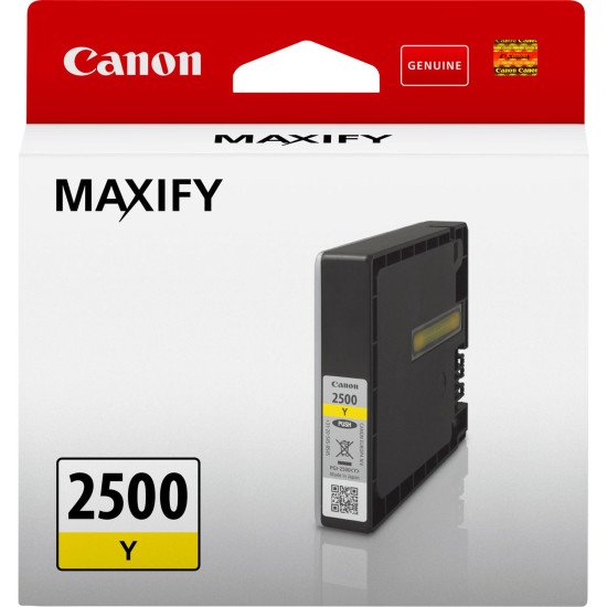 Canon PGI-2500Y Cartouche d'encre Original Jaune