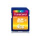 Transcend TS4GSDHC10 mémoire flash 4 Go SDHC Classe 10