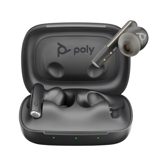 POLY Voyager Free 60 UC Casque Sans fil Ecouteurs Appels/Musique USB Type-C Bluetooth Noir