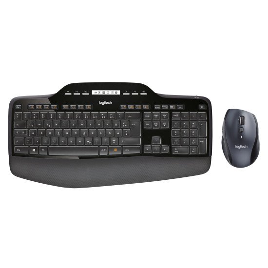 Logitech MK710 clavier sans fil QWERTZ DE Noir