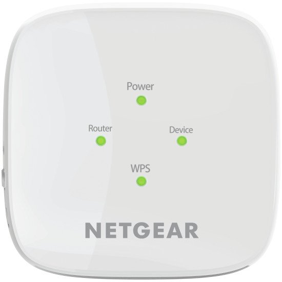 NETGEAR EX6110 Émetteur et récepteur réseau Blanc 10, 100, 300 Mbit/s