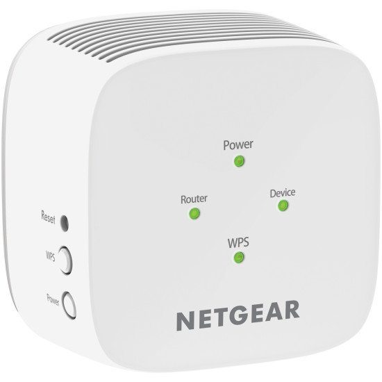 NETGEAR EX6110 Émetteur et récepteur réseau Blanc 10, 100, 300 Mbit/s