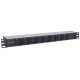 Intellinet Unité de distribution d'alimentation (PDU) 19" 1U à 8 prises EU, prises C13, entrée arrière C20, anti-débranchement, câble d'alimentation 2 m amovible, sortie, montage en rack, garantie trois ans