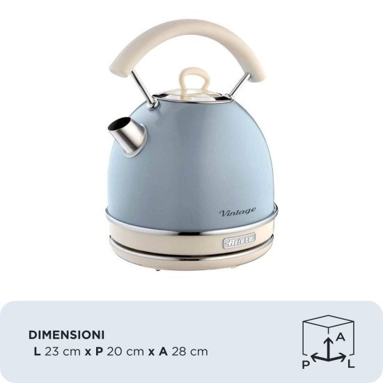 Ariete 2877/05 bouilloire 1,7 L 2000 W Bleu clair