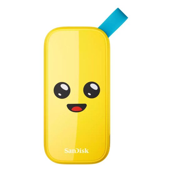 SanDisk SDSSDE30-1T00-G25F lecteur à circuits intégrés externe 1 To USB Type-C 3.2 Gen 2 (3.1 Gen 2) Jaune