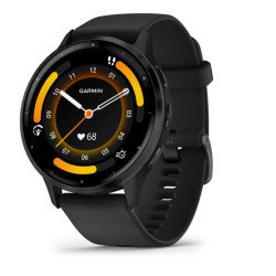 Garmin Venu 3 3,56 cm (1.4") AMOLED 45 mm Numérique 454 x 454 pixels Écran tactile Noir Wifi GPS (satellite)