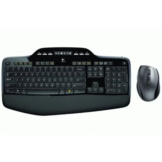 Logitech MK710 Ensemble clavier et souris sans fil Noir QWERTZ LU Logitech MK710 Ensemble clavier et souris sans fil Noir QWERTZ LU