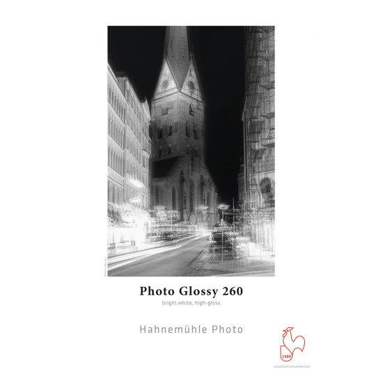 Hahnemühle Photo Glossy 260 A4 Blanc Gloss Hahnemühle Photo Glossy 260 A4 Blanc Gloss